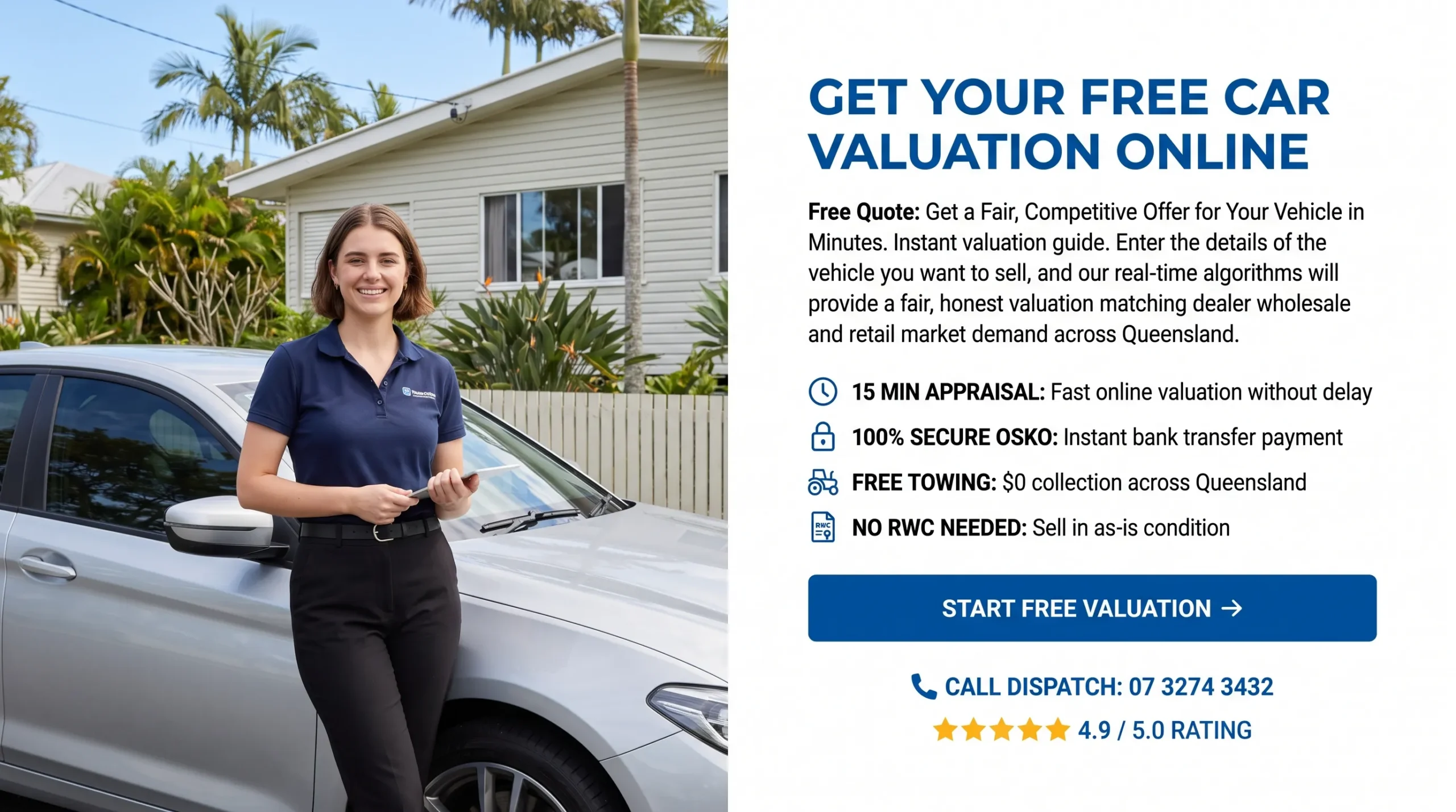 ustomer using our quick online form to value my car Brisbane